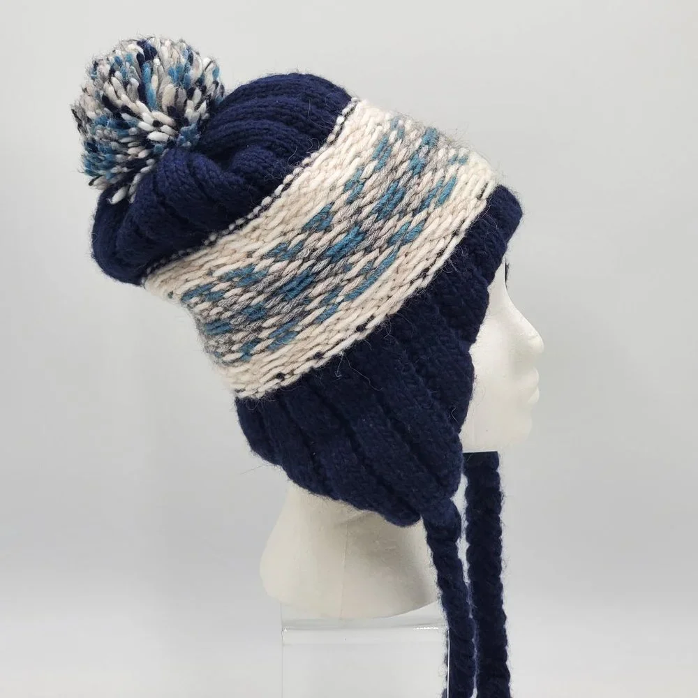 Calimar Accessori Moda Earflap Stocking Cap